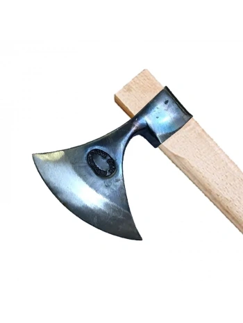 Karacasu Saplı Ay Balta 90 Cm - Dövme Çelikten