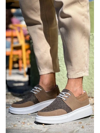 KB-042  Kuback  Bağcıklı Taba Günlük Erkek Ayakkabı