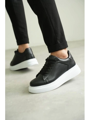 KB-B2 Kuback Siyah Cilt Günlük Erkek Ayakkabı