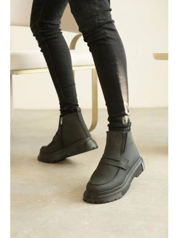 KB-K1 MRTNM Kömür Cilt Günlük Erkek Bot