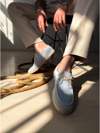 KB-T36 MRTNM Bebe Mavi Klasik Erkek Ayakkabı