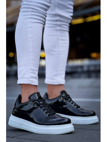 KB-X20 Kuback Siyah Rugan  Günlük Erkek Ayakkabı