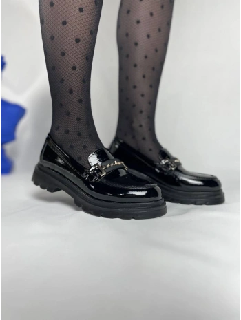 KB-ZN103 Kuback Kömür Rugan Günlük Kadın Babet