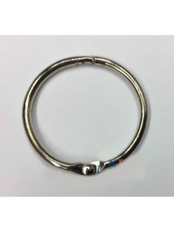 Kilitli Yuvarlak Halka, 2,5cm - 100 Adet