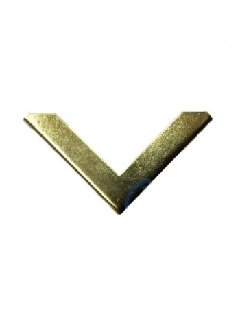 Kitap, Kapak, Menü, Albüm Köşesi, Büyük - 23x40mm, Sarı, 10 Adet