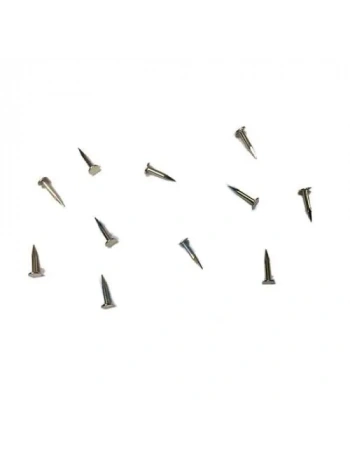 Klips, Menteşe, Ayağı Çivisi 7mm Çelik - Nikel 10gr