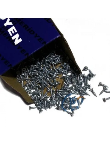 Klips, Menteşe, Ayak, Ağaç, Sunta Vidası - 3x13mm, 1000 Adet