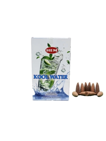 Kool Water Back Flow Konik Tütsü 10&primelu. Geri Akış Tütsü