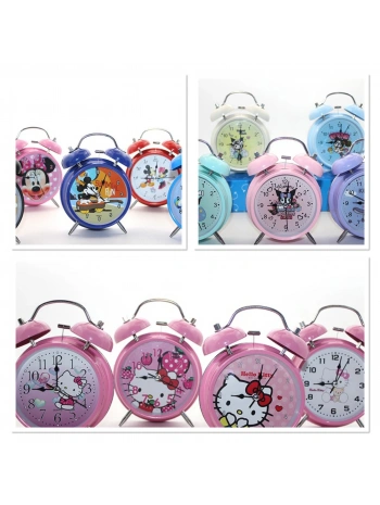 Kuromi,hello Kitty,mickey Mouse Masa Üstü Çalar Saat Alk3068