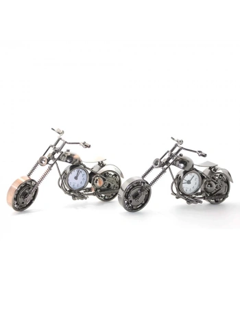 Masaüstü Dekoratif Metal Motor Saat