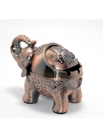 Metal Fil Figürlü Küllük Alk1656