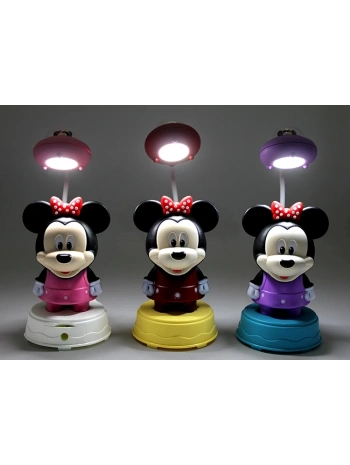 Mickey Mouse Masa Üstü Lamba Şarjlı Usb Alk2716