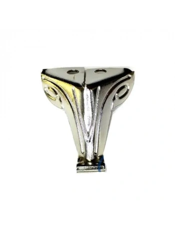 Moda Sac Sandık Ayağı, Kutu Ayak 2,5 Cm - Nikel, 100 Adet