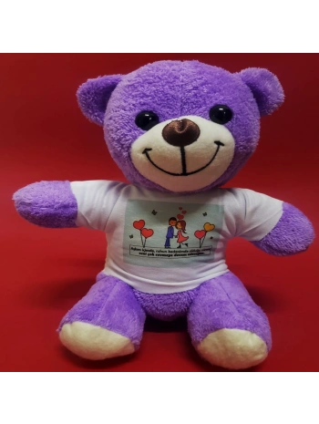 Mutlu Aşıklar Temalı Peluş Ayıcık