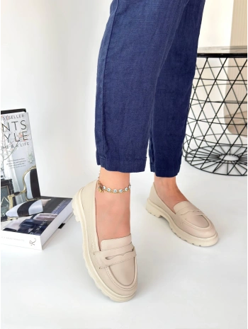 Narli Bej Cilt Oxford Ayakkabı