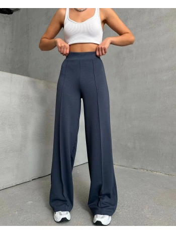 önü çımalı pantolon füme