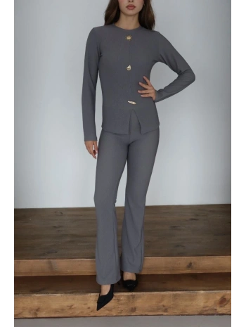 Ottoman alt üst takım gri pt510442