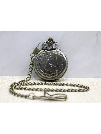 Oyun Kartı Köstekli Saat Alk3876