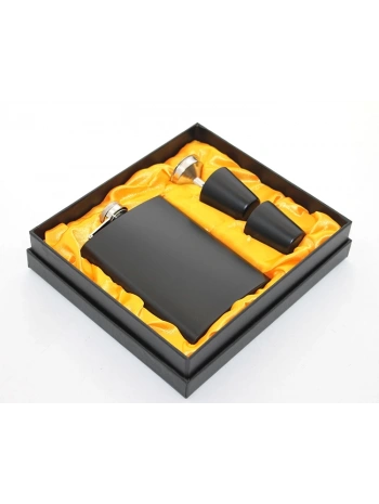 Paslanmaz Çelik 2 Shot Bardaklı Matara Seti Alk2671