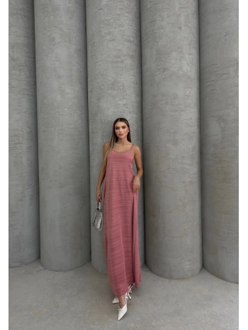 Piliseli uzun elbise