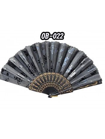 Plastik Kumaş Yelpaze 12li Ob-022