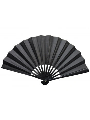 Plastik Kumaş Yelpaze 12li Siyah