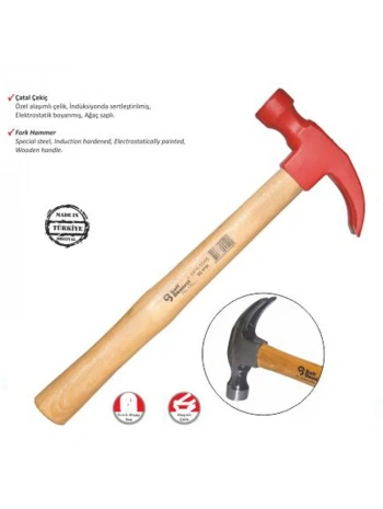 Polisajlı Çatal Çekiç