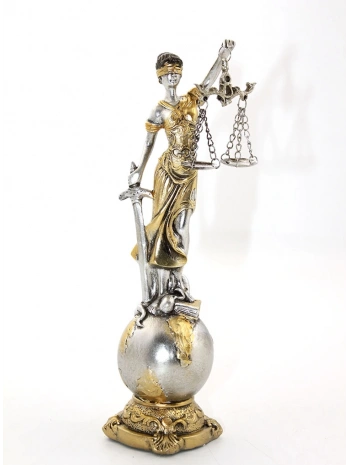 Polyester Adalet Figürü  Alı2895