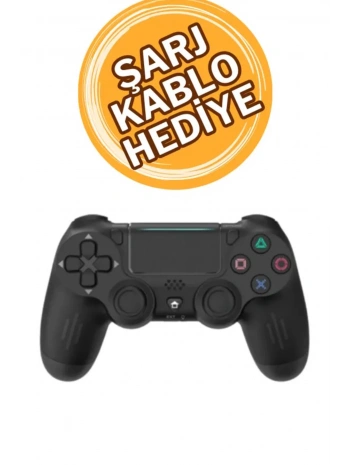 Ps4 Kol Wireless Bt Kablosuz Oyun Kolu Ps4 Joystick Tablet Telefon Pc Uyumlu Titreşimli Oyun Kolu