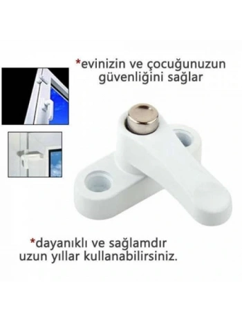 Pvc Kapı Pencere Emniyet Kilidi - Çelik