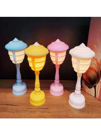 Renkli Sokak Lambası Tasarımlı Led Işık