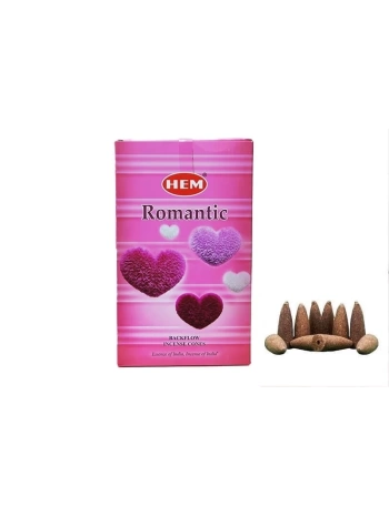 Romantic Back Flow Cones