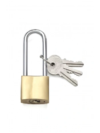 Sarı Uzun Asma Kilit 38 Mm