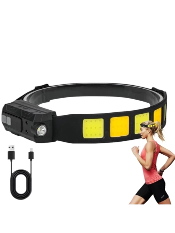 Sensörlü Cob Xpg Led Kafa Lambası  Wt-066