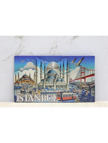 Silikon İstanbul Temalı Magnet Alk4348