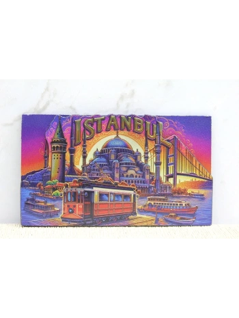Silikon İstanbul Temalı Magnet Alk4349