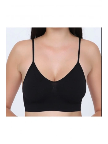 Siyah Lcralı Büstiyer Sütyen Korse - 720