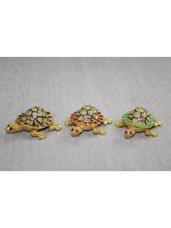 Swaroski Minik Kaplumbağa Figürü Alk3867