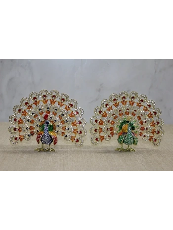 Swaroski Tavuskuşu Alk3834