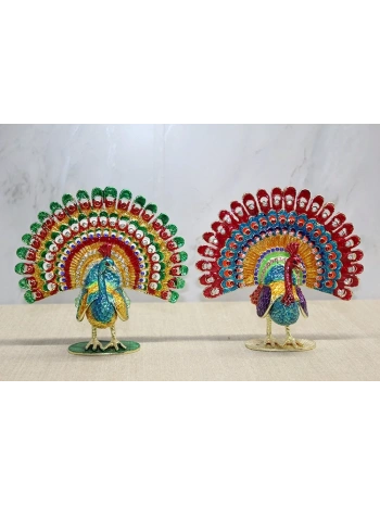 Swaroski Tavuskuşu Alk3836