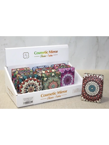 Taşlı El Aynası Dikdörtgen Kalın Alk3743