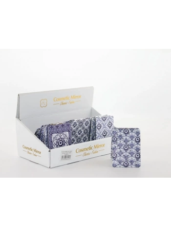 Taşlı Nazar Boncuklu El Aynası İnce Alk2499