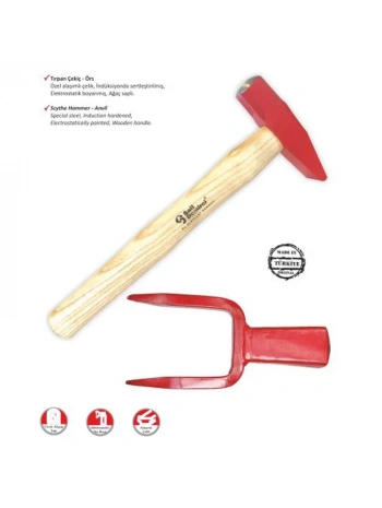 Tırpan - Çekiç Ve Örs Takım