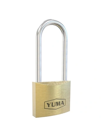 Türk Malı Pirinç Uzun Kancalı Asma Kilit 60 Mm