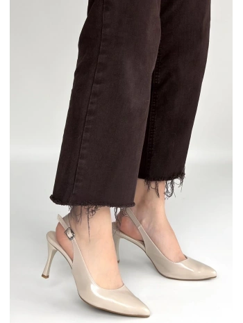 Uster Bej Rugan Topuklu Ayakkabı