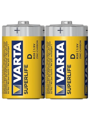 Varta Superlife Çinko Büyük D Boy Pil 24lü Paket