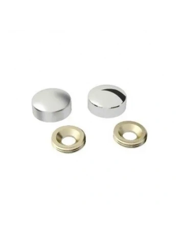 Vida Kapama Kapağı 20 Mm, Krom - 100 Adet