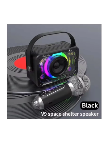 Vtn-82 Taşınabilir Kablosuz Işıklı Bluetooth Hoparlör Ses Değiştirme Özellikli