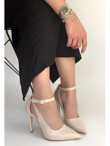 Wenni Bej Rugan Stiletto Ayakkabı