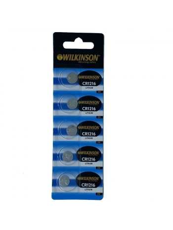 Wılkınson 1216 3v Lityum Düğme Pil 5li Paket
